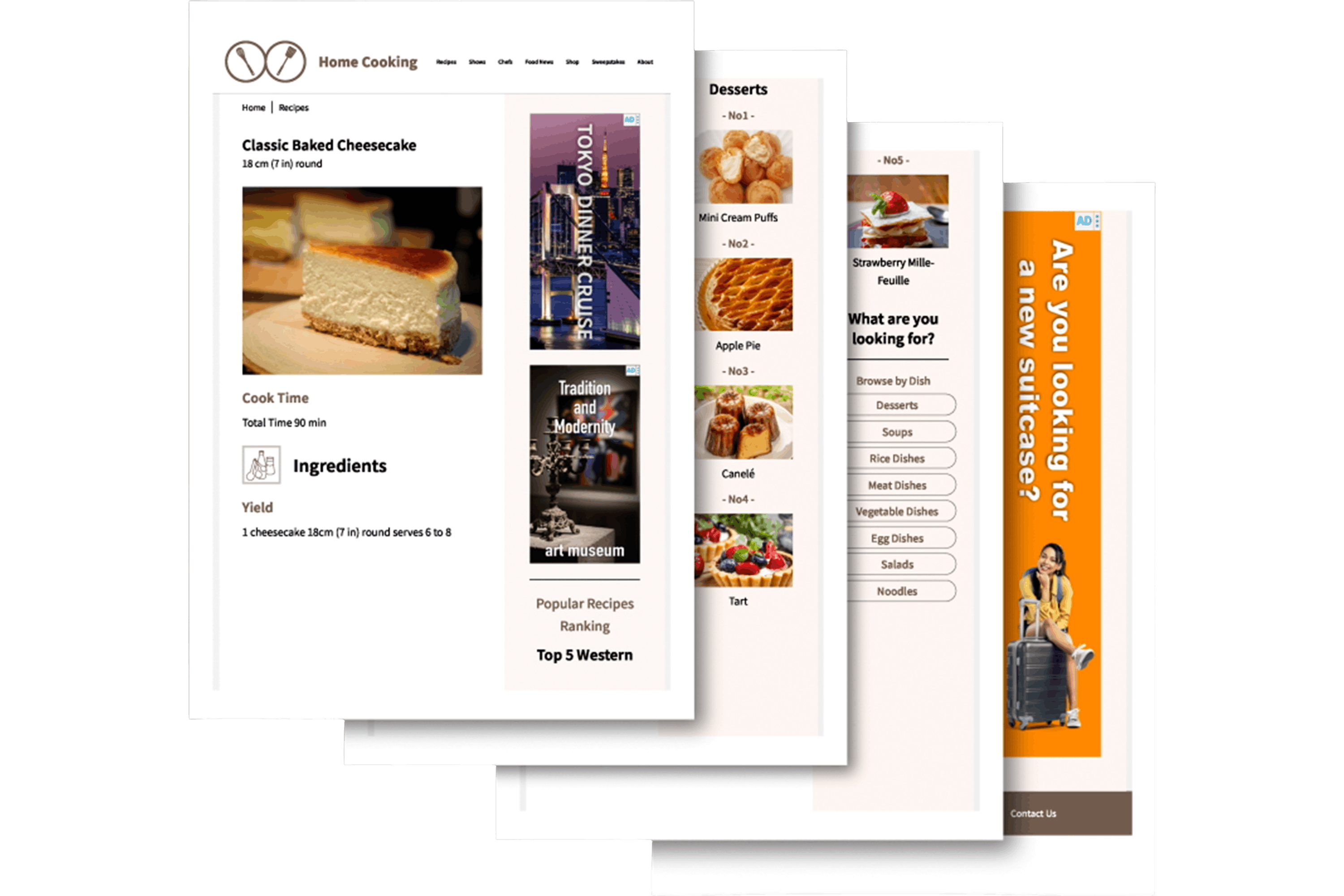Multiple Pages with Different Content