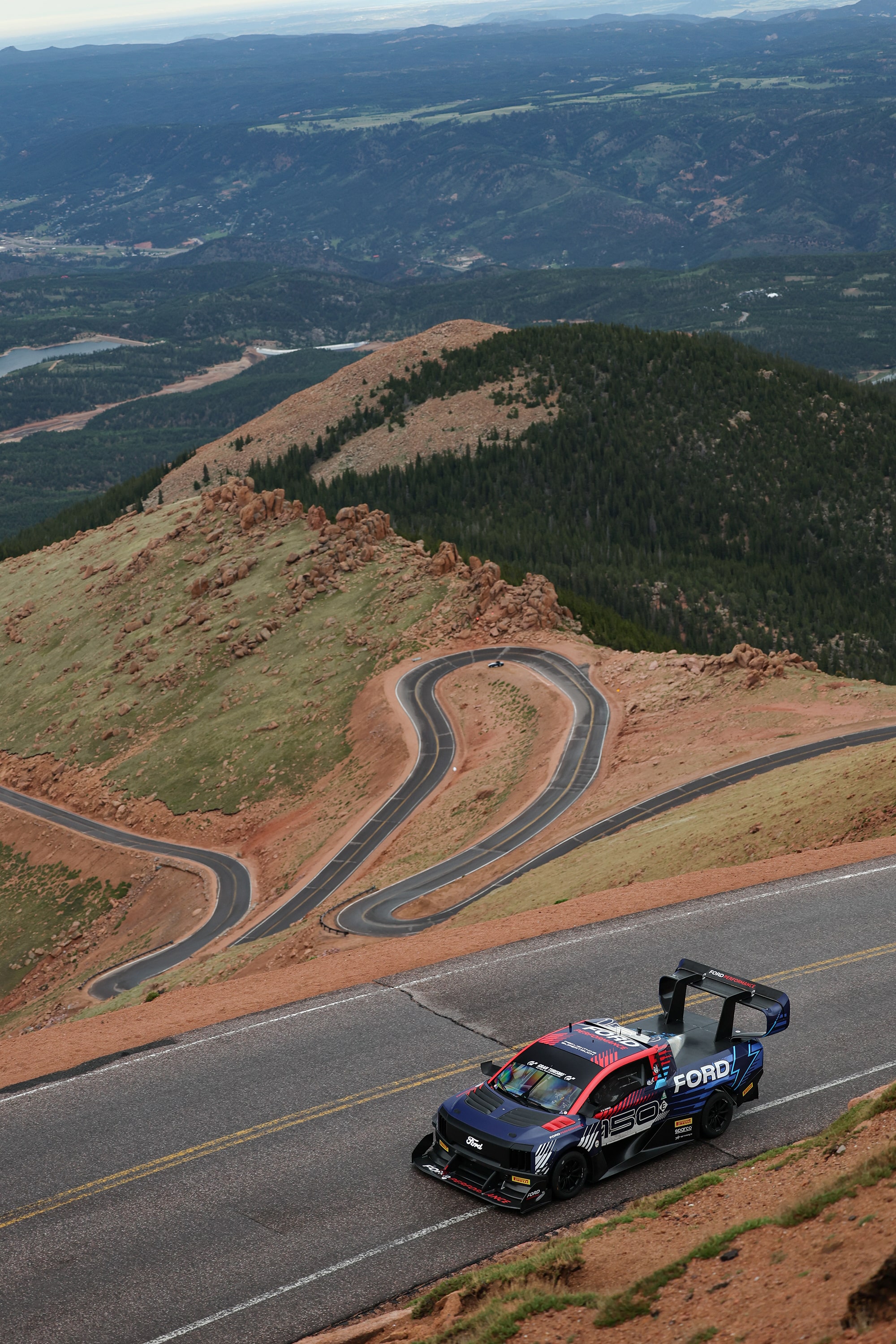Racecar on the Road