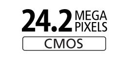 24.2MP CMOS Logo