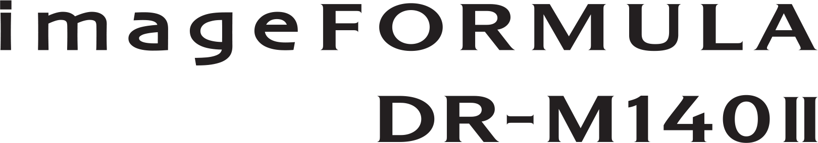 imageFORMULA DR-M140II Logo