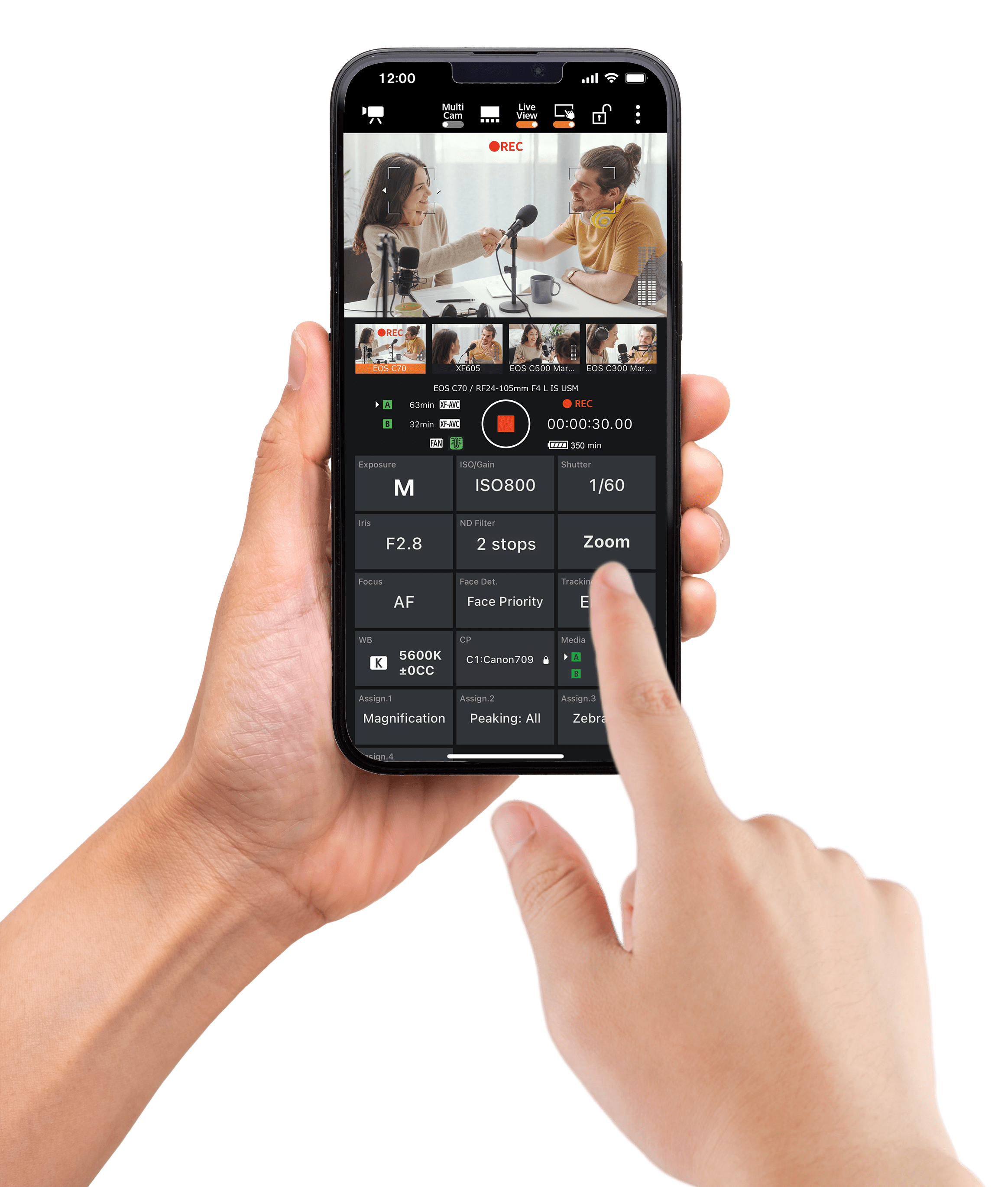 Canon MultiCamera Control App Canon U.S.A., Inc.