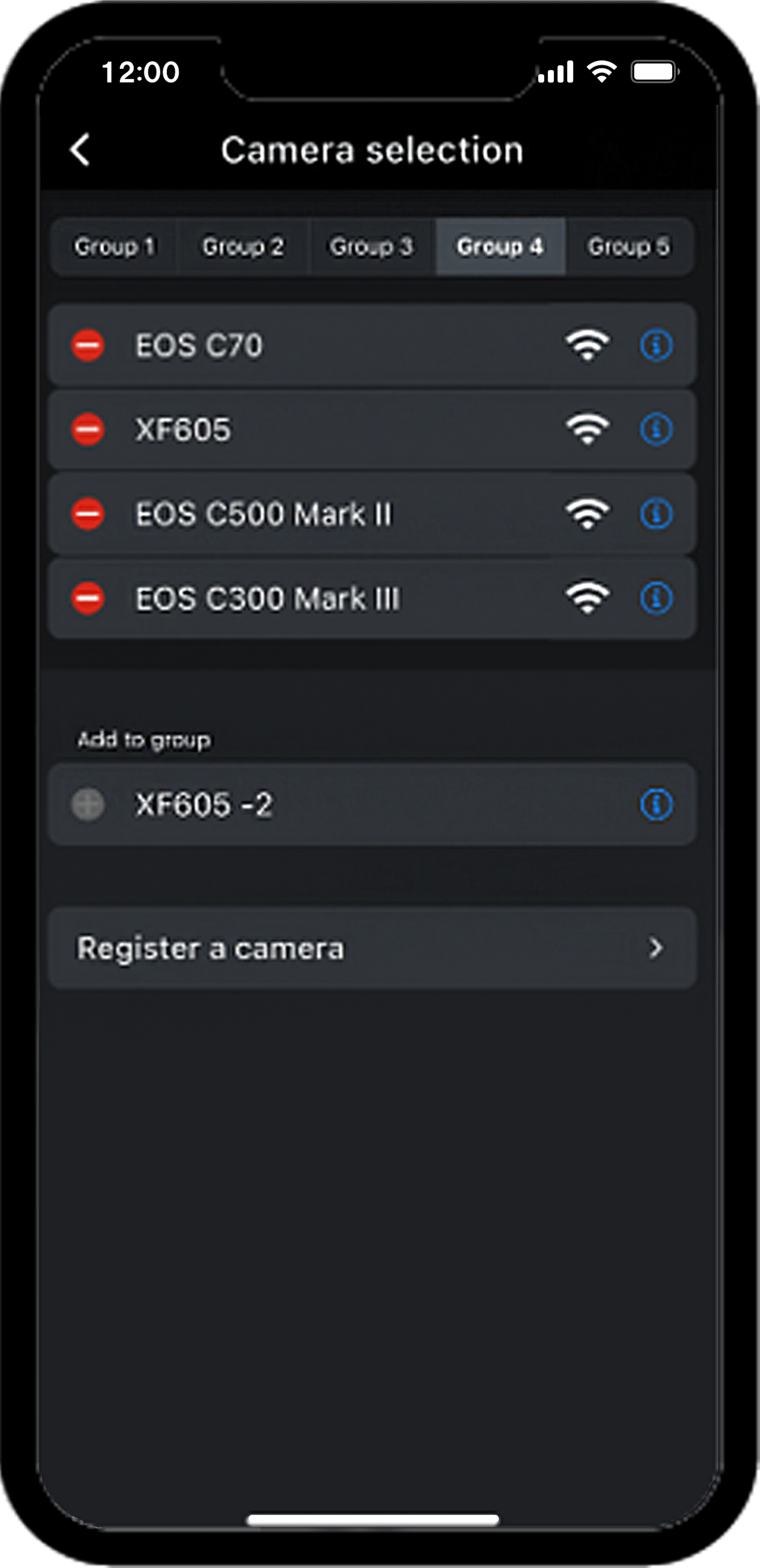 Canon MultiCamera Control App Canon U.S.A., Inc.