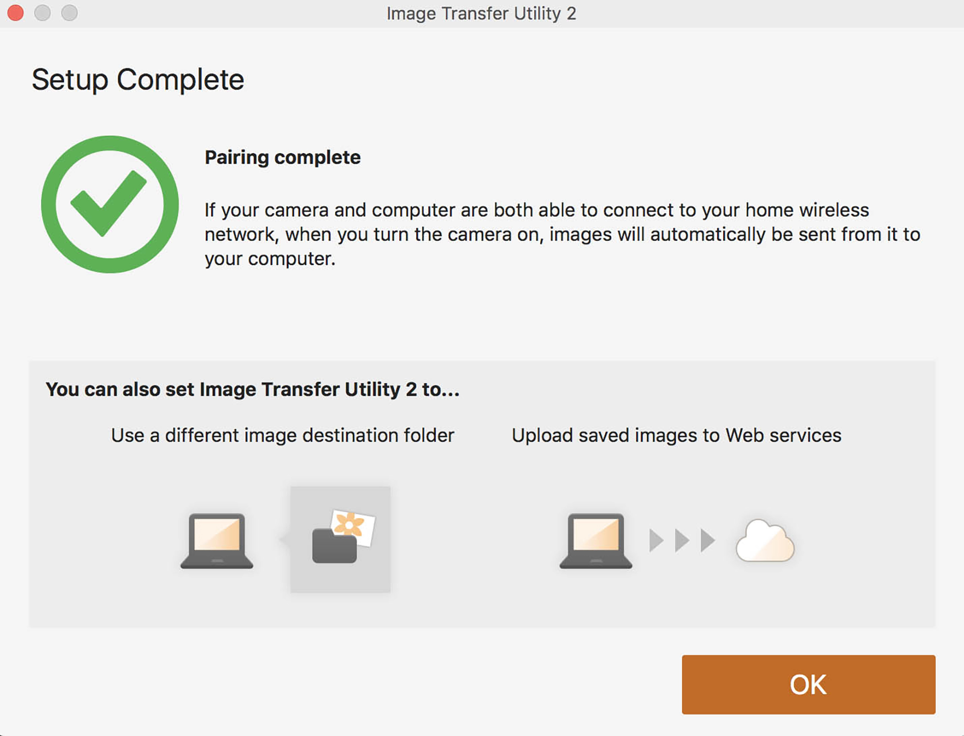 Canon EOS M50 Transferring Images Automatically Canon U.S.A., Inc.