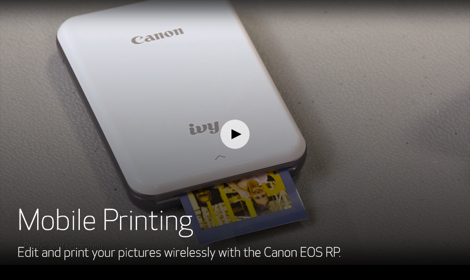 Canon EOS RP Features: In a Snap | Canon U.S.A., Inc.